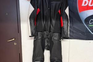 Tuta moto in pelle Dainese divisibile