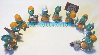 SERIE COMPLETA n° 10 SORPRESINE KINDER HAPPY DINOS