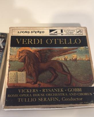 Bobine audio Othello originali da 18 stereo nastro
