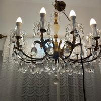 lampadario vintage 12 luci