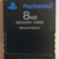 Memory Card Nera Sony ps2 originale da 8 MB