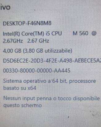 lotto di 3 notebook usati, 2 HP e 1 Dell.