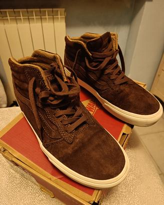 Scarpe VANS Milton Hi tg. 40,5 marroni