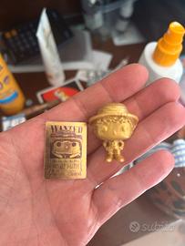Luffy oro gold kinder completo