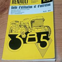Uso e manutenz. trattori Renault 385 R.77 -R.78