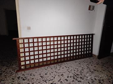 Interparete in noce scuro 