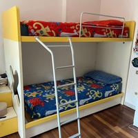 Letto a castello camera bambini
