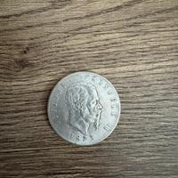 5 Lire 1873 Vittorio Emanuele II Argento