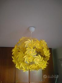Lampadario Ikea GRIMSAS giallo. LED. Come nuovo
