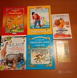 Lotto di 6 libri per bambini 