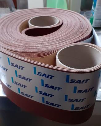 10 NASTRI ABRASIVI SAIT 150X8100  grana 240
