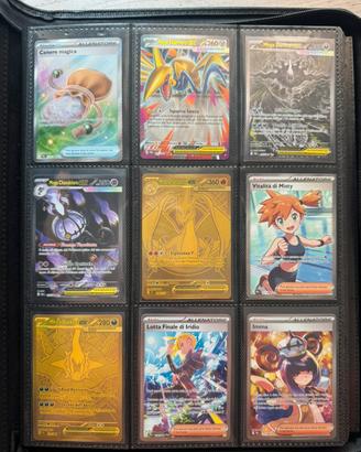 Lotto carte pokemon