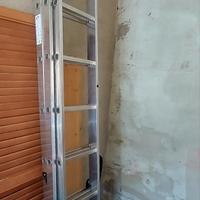 Scala allungabile alluminio 
