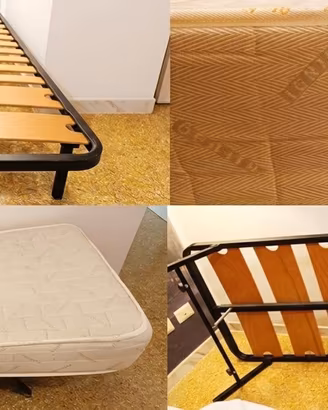 Rete per Letto singolo salvaspazio con materasso