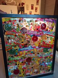 opera arte resina Gummy quadro