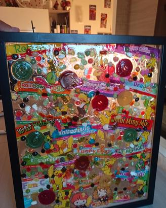 opera arte resina Gummy quadro