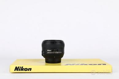 Nikon 50mm f1.4 G USATO GARANTITO PER DUE ANNI