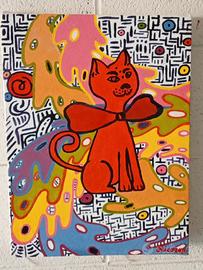 gatto astratto