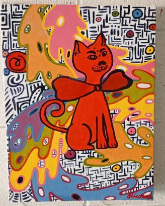 gatto astratto