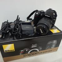 Nikon D3000 Kit 18-55 reflex