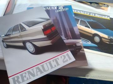 Brochure Renault 21. 