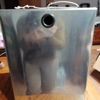 Pattumiera in acciaio 