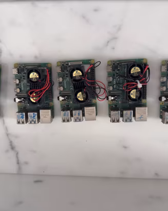 Lotto di 5 Raspberry Pi 4 Model B – 8 GB RAM