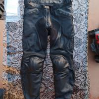 pantaloni moto 56 dainese pelle NUOVI!!!
