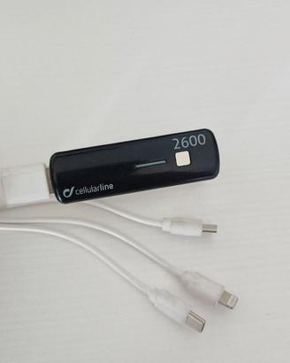 Power bank portatile Cellularline