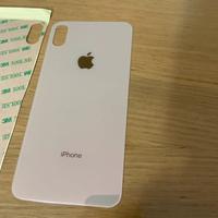 Vetro posteriore iphone xs max oro nuovo