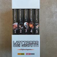 Cofanetto l'attacco dei giganti