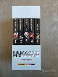 Cofanetto l'attacco dei giganti