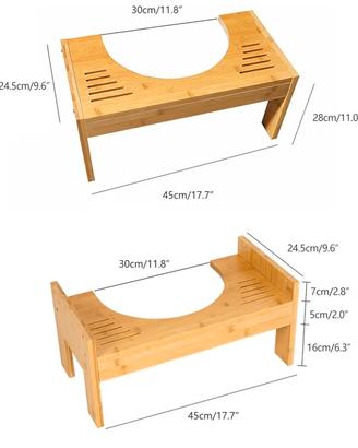 Sgabello per WC (sgabello fisiologico)