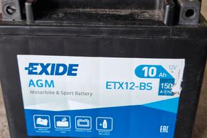 batteria moto nuova 10Ah