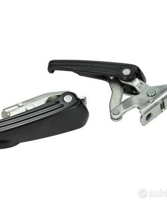 coppia poggiapiedi nero COMPATIBILE vespa gts