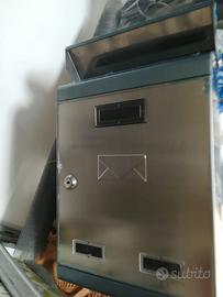 Cassetta per posta in acciao inox nuova