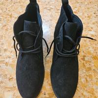 Scarpe tronchetti donna in vera pelle
