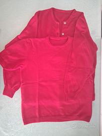 twin set 100% Pura Lana vergine Made in Italy