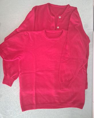 twin set 100% Pura Lana vergine Made in Italy