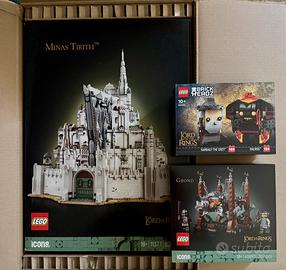 Lego 11377 Minas Tirith + 40893 Grond + 40631