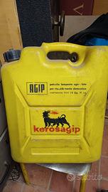 tanica Kerosene AGIP anni 60 - 20 litri