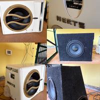 Casse/woofer ed amplificatori