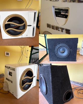 Casse/woofer ed amplificatori