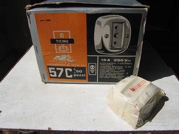 Prese bipolari  esterne Ticino 15A