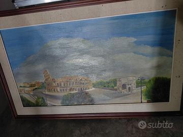 Quadro scorcio Roma