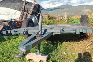 Carrello portacingoli/portaescavatore artigianale