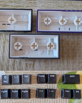 Keycaps PBT Double Shot Cherry US 124 tasti