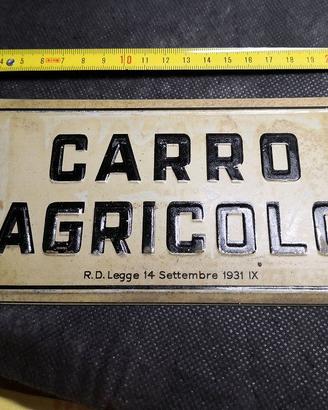 Lamierino Carro Agricolo