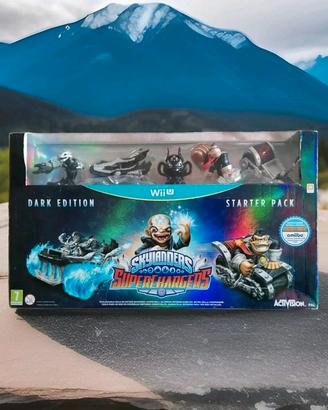 WiiU dark starter pack skylanders Superchargers 
