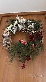 Decorazione natalizia da porta